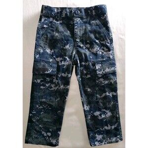 *USGI* Navy Kids Trooper Camouflage Childrens Combat Size Trousers Size 2 *Used*